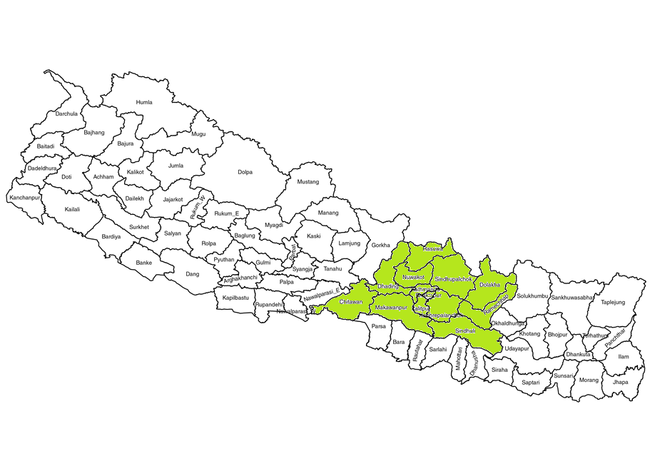 NHRC बागमती प्रदेश कार्य चार्ट